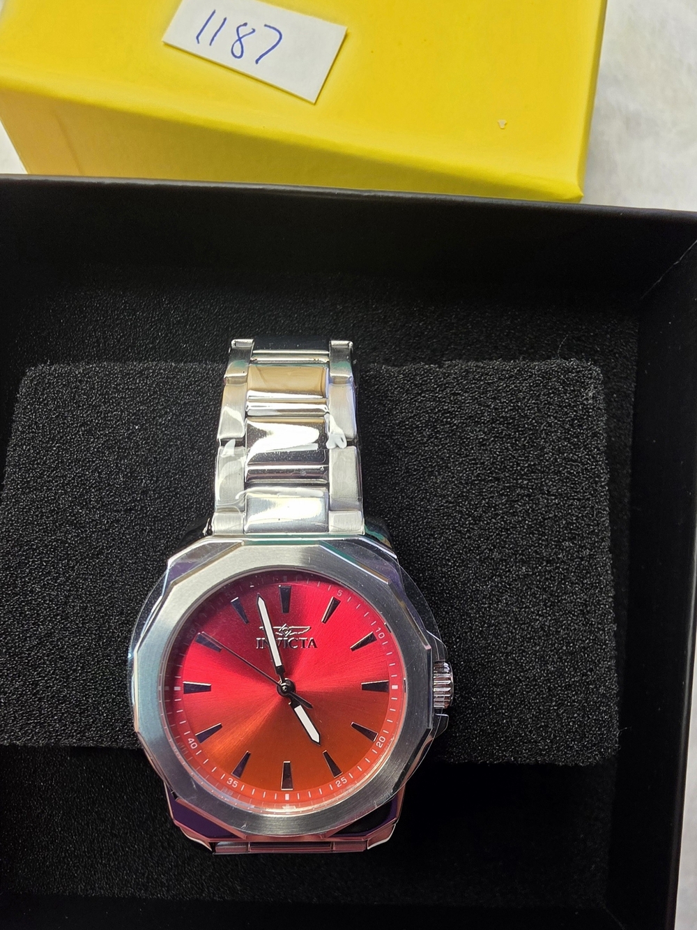 Invicta Stainless 50999 Watch with Pink-Orange Gradient Dial Tequila Sunrise - Picture 4 of 6